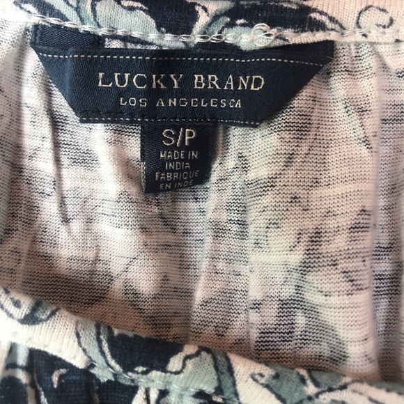 Lucky Brand Peasant Style Blouse - Picture 5 of 7